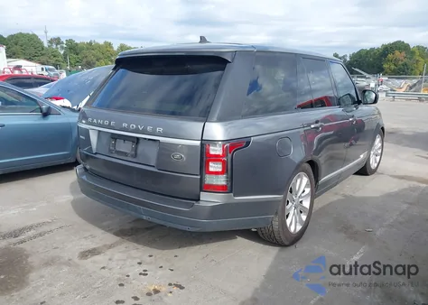 2016 Land Rover Range Rover 3.0L V6 Supercharged Hse z USA, uszkodzony, nr VIN SALGS2PF4GA300393